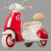 Toy House Vespa Scooty - Red (Age 2-6)