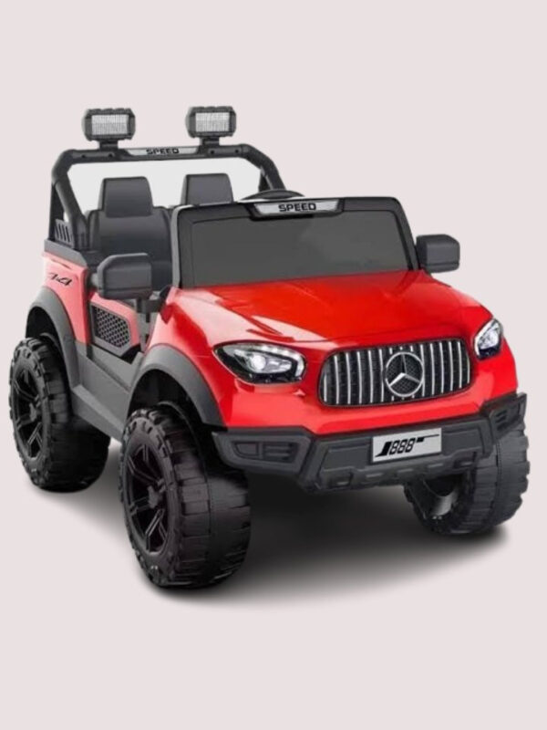 1000120204.jpg Jammbo Mercedes Painted 4X4 - Red (Age 2-8)
