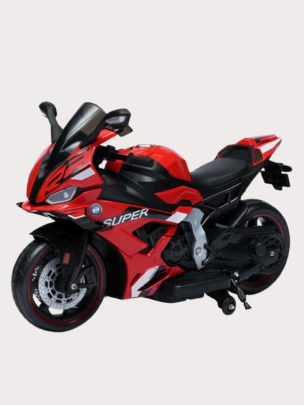 1000124641.jpg Toy House RR Big Digital Display With Key Start Bike - Red (Age 3 - 15)