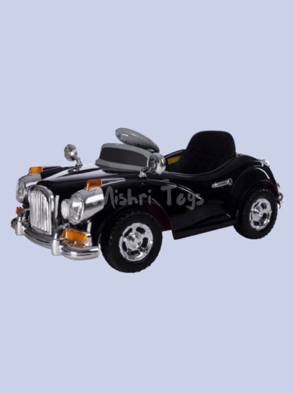 Vintage Car Black Painted - Age (1-5)