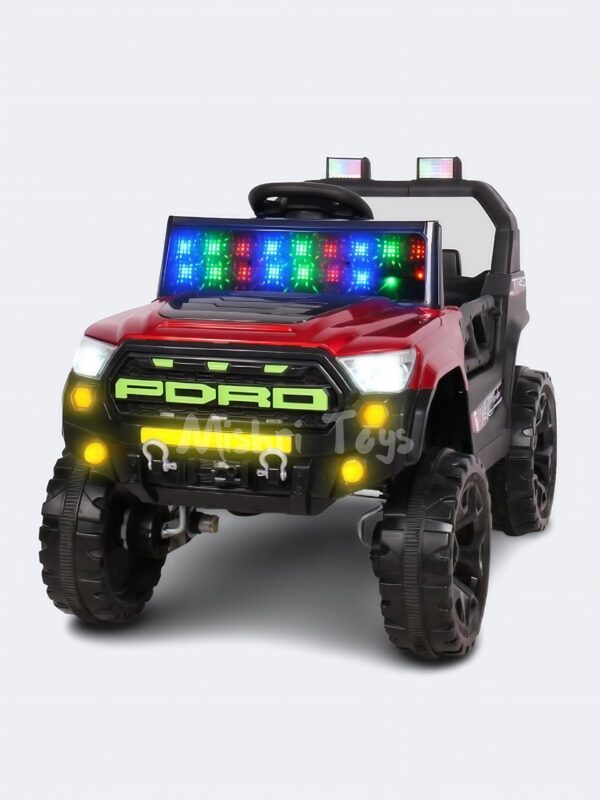 1000194146-scaled-1.jpg Little Ride PDRO 4X4 Red Painted Jeep (Age 1-6)