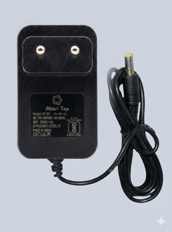 Mishri Toys 12V/1A Auto-Cut Off Charger