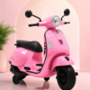 Vespa Scooter with Remote - Pink (Age 2-8)
