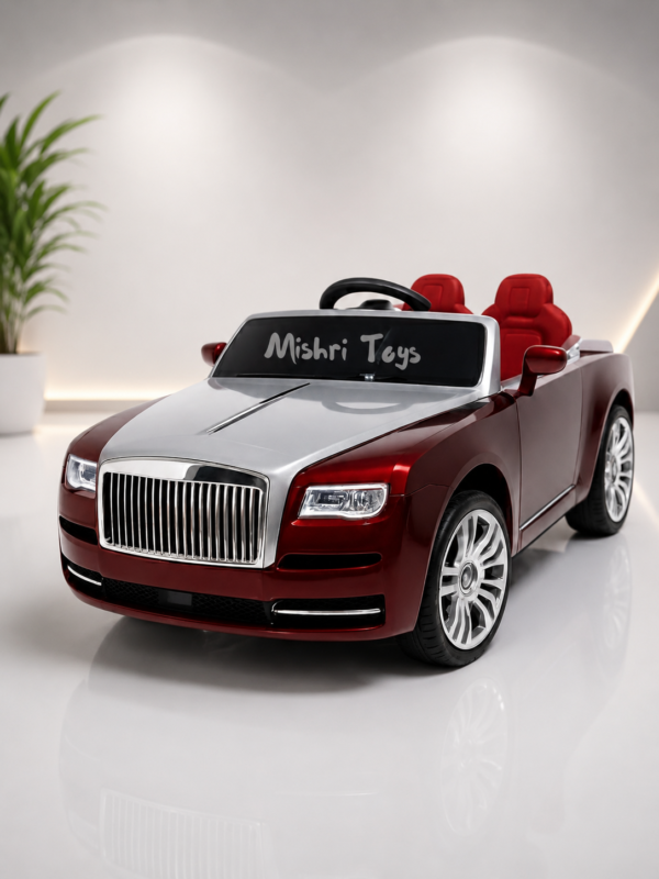 Kids Rolls Royce - Red (Age 1 - 7)